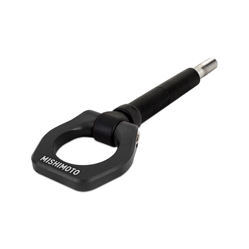 Mishimoto Part MMTH-WRX-22BK High-Strength Aluminum Tow Hook for 2022+ Subaru WRX and 2018+ Crosstrek in Black