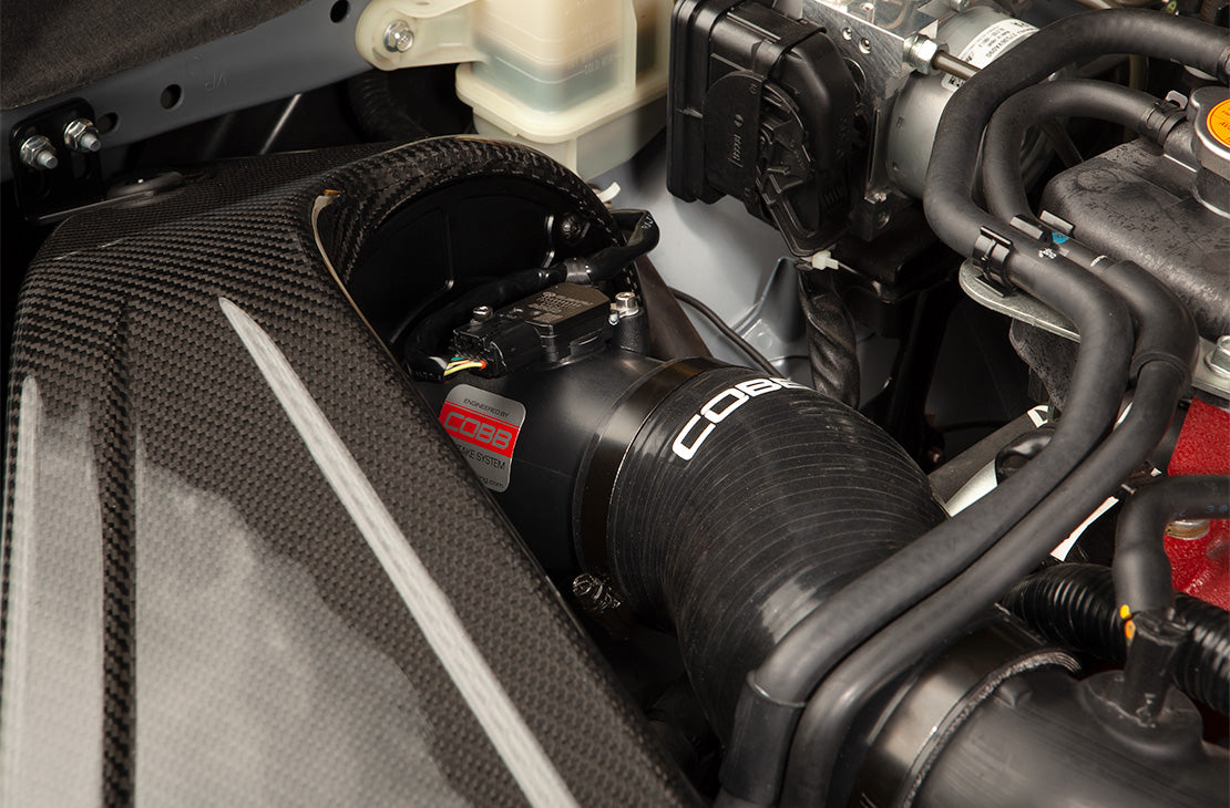 Cobb 15-21 Subaru STI Redline Carbon Fiber Intake System - Gloss Finish