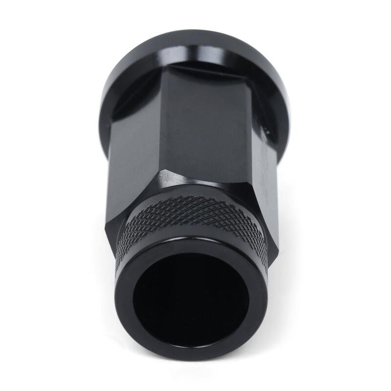 BLOX Racing Street Series Forged Lug Nuts - Black 12 x 1.5mm - Set of 16