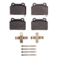 R1 2008-2015 Mitsubishi Lancer Rear R1 Optimum OE Pads & Hardware Kit