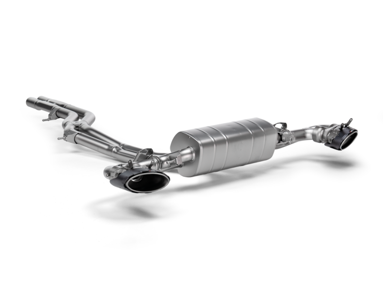 Akrapovic Evolution Race Line Titanium Exhaust System for 2025 Audi RS Q8 - Link Pipe CO-AU/T/5 Required