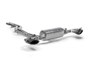 Akrapovic Evolution Race Line Link Pipe Set for 2025 Audi RSQ8 - Titanium Part AKRCO-AU/T/5