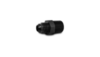 Vibrant -8AN to 1/4in NPT Straight Adapter Fitting - Aluminum