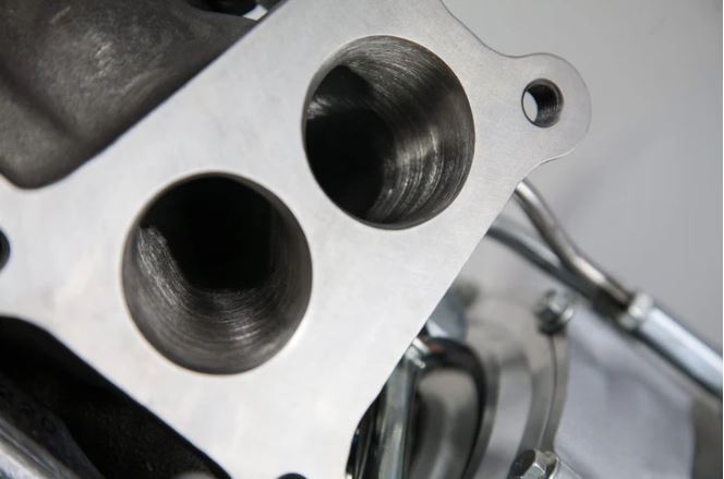 Forced Performance 2015+ Subaru WRX FA20 Blue Turbo LOPE BB External WG w/Welded Flapper (2025290)