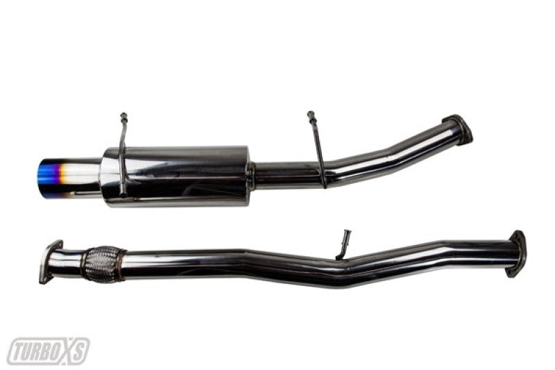 Turbo XS 02-07 Subaru WRX/STi Catback Exhaust System with Bluetipped Exhaust Tips
