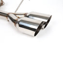 BLOX Racing 2022+ WRX Muffler Delete / Axle Back with 4-Inch Polished Tips