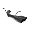BLOX Racing 2022+ WRX Muffler Delete / Axle Back with 4-inch Single Wall Matte Black Tips