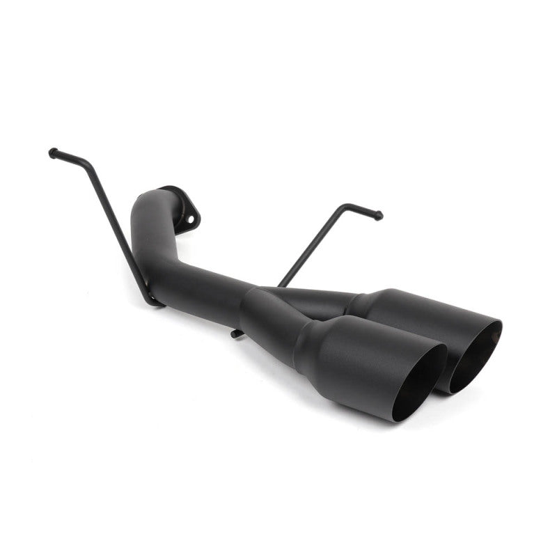 BLOX Racing 2022+ WRX Muffler Delete / Axle Back with 4-inch Single Wall Matte Black Tips