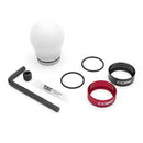 Cobb 12-16 FR-S / 2012+ BRZ / 2017+ GR86 / Focus ST+RS / Fiesta ST Short Weighted COBB Knob - White