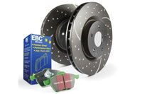 EBC S10 Brake Pad and Rotor Kit for Subaru Legacy, Outback, and WRX – Improved Braking Performance