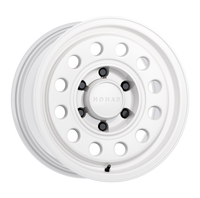 Nomad N501SA Convoy 17x8,5 pulgadas / 6x139,7 BP / 0 mm de desplazamiento / 106,1 mm de diámetro - Rueda blanca brillante