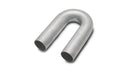 Vibrant 2.5in O.D.Tight Radius 180 Degree U-Bend Stainless Tubing