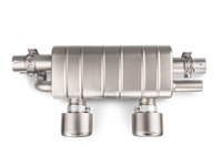 Akrapovic Slip-On Line for Porsche 911 Carrera S/4/4S/GTS (2016-2017) Titanium Exhaust System - Part akrS-PO/TI/5H