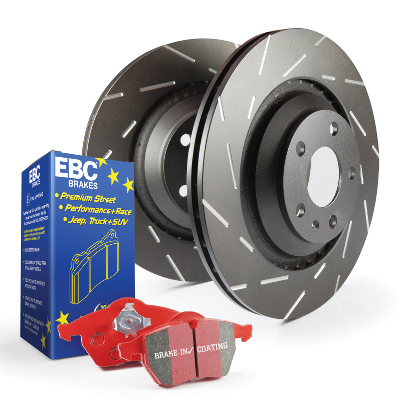 EBC 22+ WRX S4 Brake Pad and Rotor Kit also fits Legacy, Outback, WRX, and B9 Tribeca