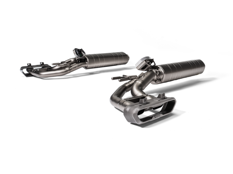 Akrapovic Titanium Evolution Line Cat Back Exhaust System for Mercedes-AMG G 63 (Part #akrS-ME/T/2)