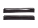 WeatherTech 19-22 Infiniti QX80 Z62 / 17-22 Nissan Armada Z62 Rear Side Window Deflectors - Dark Smk (811000)