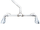 AWE Tuning 2022 VW GTI MK8 Touring Edition Exhaust - Chrome Silver Tips