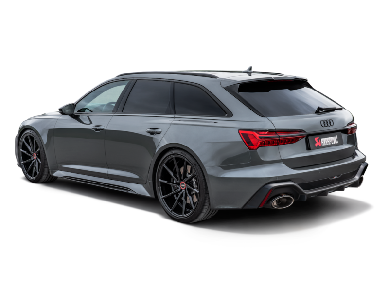 Akrapovic Evolution Line Titanium Exhaust System for 2023 Audi RS6 Avant (C8) – Part No. akrS-AU/T/2H