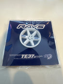 RAYS x LEEN TE37 30TH PIN BADGE WH | 7499LEEN3730W