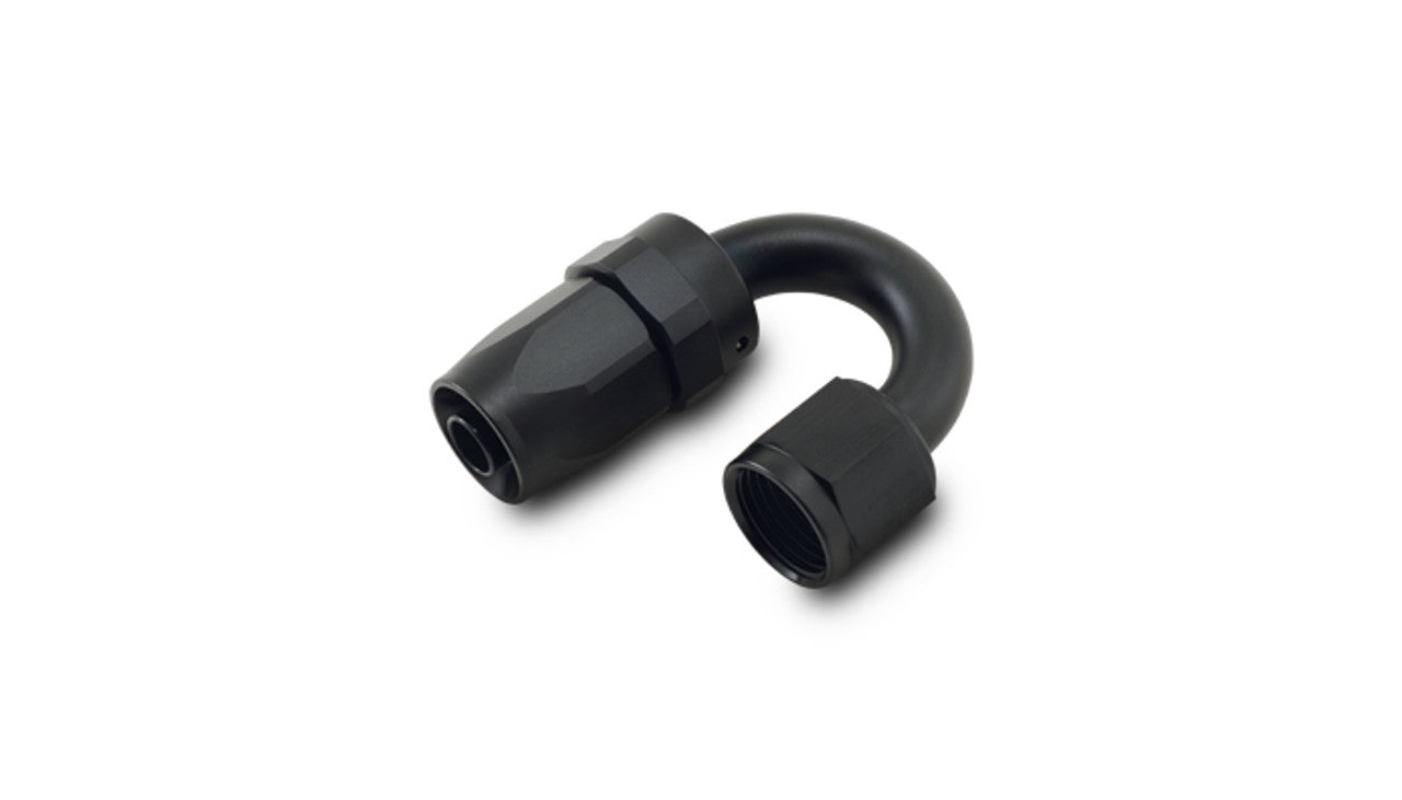 Vibrant -6AN 180 Degree Elbow Hose End Fitting