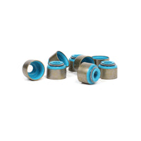BLOX Racing Honda 5.5mm Valve Stem Seals Blue FKM - Set of 8