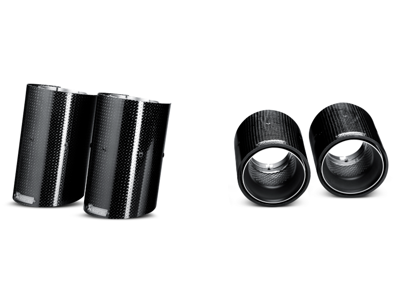 Akrapovic Carbon Tail Pipe Set for BMW M3 (2008-2013) | Part Number AKRTP-CT/3