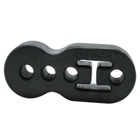 BLOX Racing Universal 4-Hole Exhaust Hanger - Durable Automotive Exhaust Support