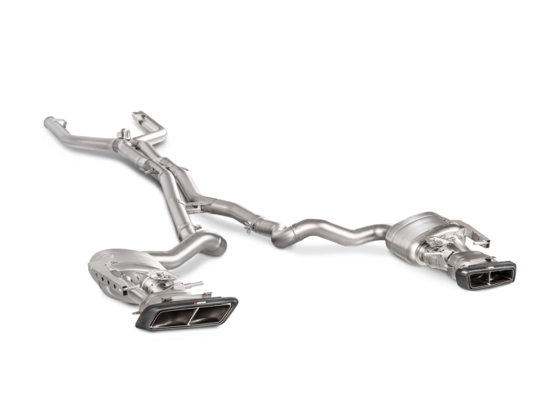 Akrapovic Evolution Line Titanium Cat Back Exhaust System for Mercedes-AMG C63 (2016-2017)