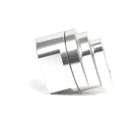 BLOX Racing Remote Oil Filter Relocation Kit - Polished for Enhanced Engine Access
