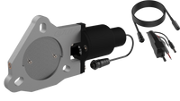 Válvula de corte eléctrica QTP QTEC atornillable de 3 pulgadas para escapes Borla - Individual