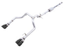 AWE Tuning 4th Gen GM 1500 5.3L 0FG Cat-Back Split Rear Exit (w/ Bumper Cutouts) - Quad Diamond Tips