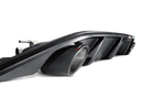 Akrapovic Rear Carbon Fiber Diffuser for 2013-2016 Volkswagen Golf GTI (VII) - Matte Finish