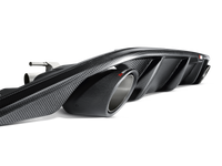 Akrapovic Rear Carbon Fiber Diffuser for 2013-2016 Volkswagen Golf GTI (VII) - Matte Finish