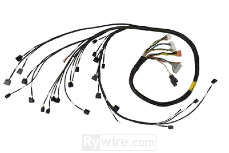 Rywire 02-04 K-Series RWD Mil-Spec Engine Harness with Wiring, K-Pro, S2K Transmission, K-Series Throttle Body, and Interior (Adapter Required)