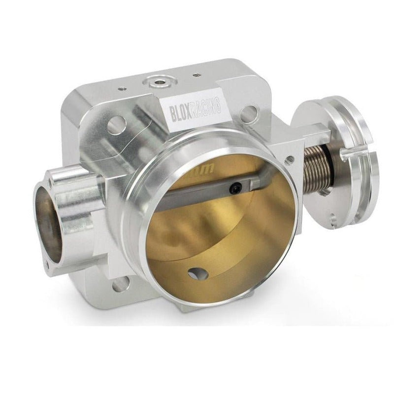 BLOX Racing 70mm Silver Billet Throttle Body V2 for Honda B/D/H/F Series Engines