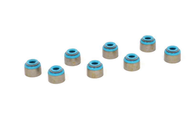 BLOX Racing Honda 5.5mm Valve Stem Seals Blue FKM Set of 16