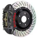 Brembo 23+ GR Corolla Rear GTS BBK 4 Piston Cast 345x28 2pc Rotor Drilled-Black HA (2P1.8062AS)