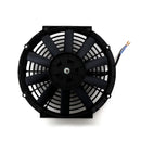BLOX Racing 10-Inch Electric Slim Fan - Black for Automotive Cooling