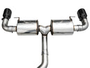 AWE 19-23 BMW 330i / 21-23 BMW 430i Base G2X Touring (Excl. Conv) Axle-Back Exhaust - Diamond Black