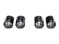Akrapovic Carbon Tail Pipe Set for 2011-2012 BMW 1 Series M Coupe (E82) – Part Number akrTP-CT/5