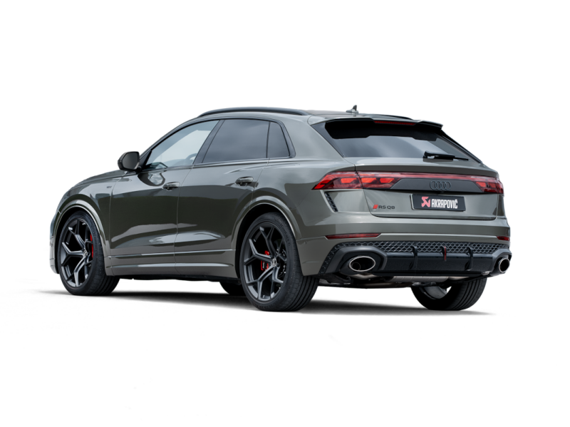 Akrapovic Evolution Race Line Titanium Exhaust System for 2025 Audi RS Q8 - Link Pipe CO-AU/T/5 Required