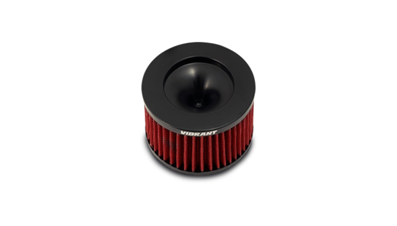Vibrant The Classic Perf Air Filter 4.75in O.D. Cone x 3-1/2in Tall x 3in inlet I.D. Turbo Outlets
