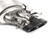 Akrapovic Evolution Line Titanium Cat Back Exhaust for 2014-2017 Audi RS7 Sportback with Carbon Tips | Part AKR S-AU/TI/4H