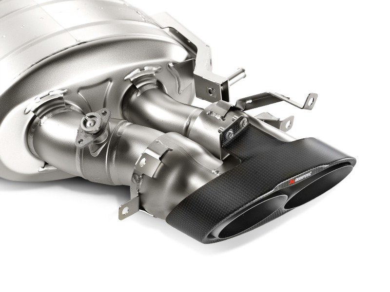 Akrapovic Evolution Line Titanium Cat Back Exhaust for 2014-2017 Audi RS7 Sportback with Carbon Tips | Part AKR S-AU/TI/4H