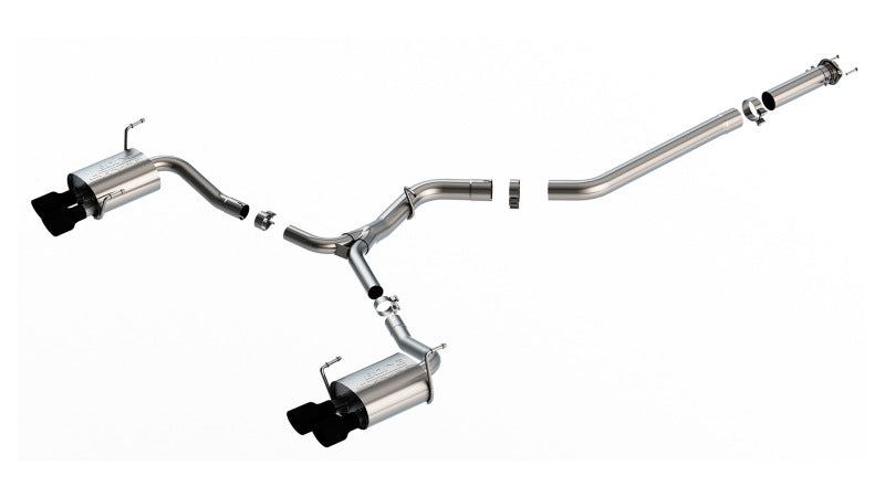 Borla S-Type Cat-Back Exhaust System for 2022-2025 Subaru WRX 2.4L Turbocharged AWD