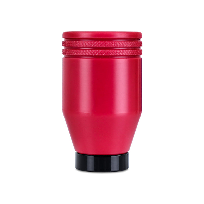 Mishimoto 2022+ Subaru WRX Shift Knob - Red on Black, Weighted Steel Core, Ergonomic Design