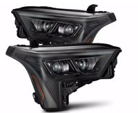 AlphaRex 22-23 Toyota Tundra LUXX-Series Proj. Headlights Alpha-Black (Req. Conv 810029 OR 810030) (880873)