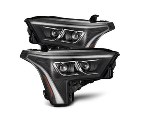 AlphaRex 22-25 Toyota Tundra LUXX-Series Proj. Headlights Black (Req. Converter 810029 OR 810030) (880874)
