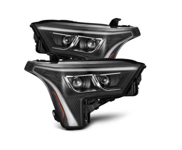 AlphaRex 22-25 Toyota Tundra LUXX-Series Proj. Headlights Black (Req. Converter 810029 OR 810030) (880874)