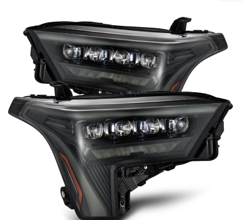 AlphaRex 22-25 Toyota Tundra NOVA-Series Proj. Headlights Alpha-Black (Req. Conv 810029 OR 810030) (880871)